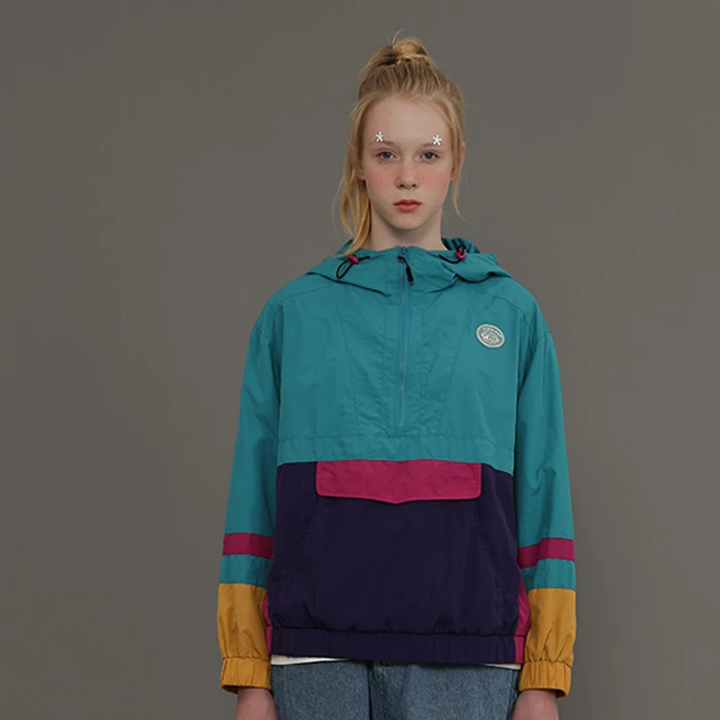 Fall Spring 2019 New Design Women Pullover Jackets Hooded Outwear Coats Long Sleeve Color Block Loose Long Sleeve Letters
Fall Spring 2019 New Design Women Pullover Jackets Hooded Outwear Coats Long Sleeve Color Block Loose Long Sleeve Letters