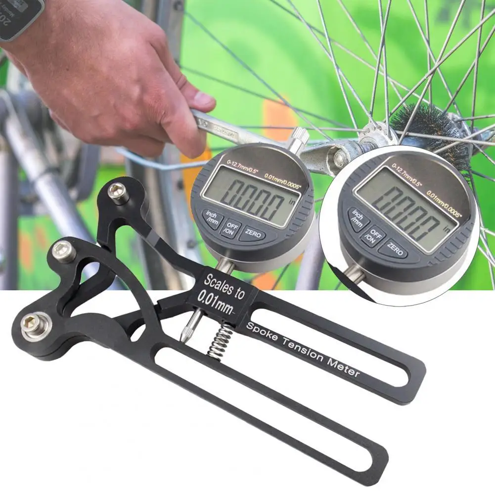 MTB Bicycle Electronic Spoke Tension Meter Reliable Accurate Aluminum Alloy Precision Wheel Spokes Checker Bike Accessories
MTB Bicycle Electronic Spoke Tension Meter Reliable Accurate Aluminum Alloy Precision Wheel Spokes Checker Bike Accessories