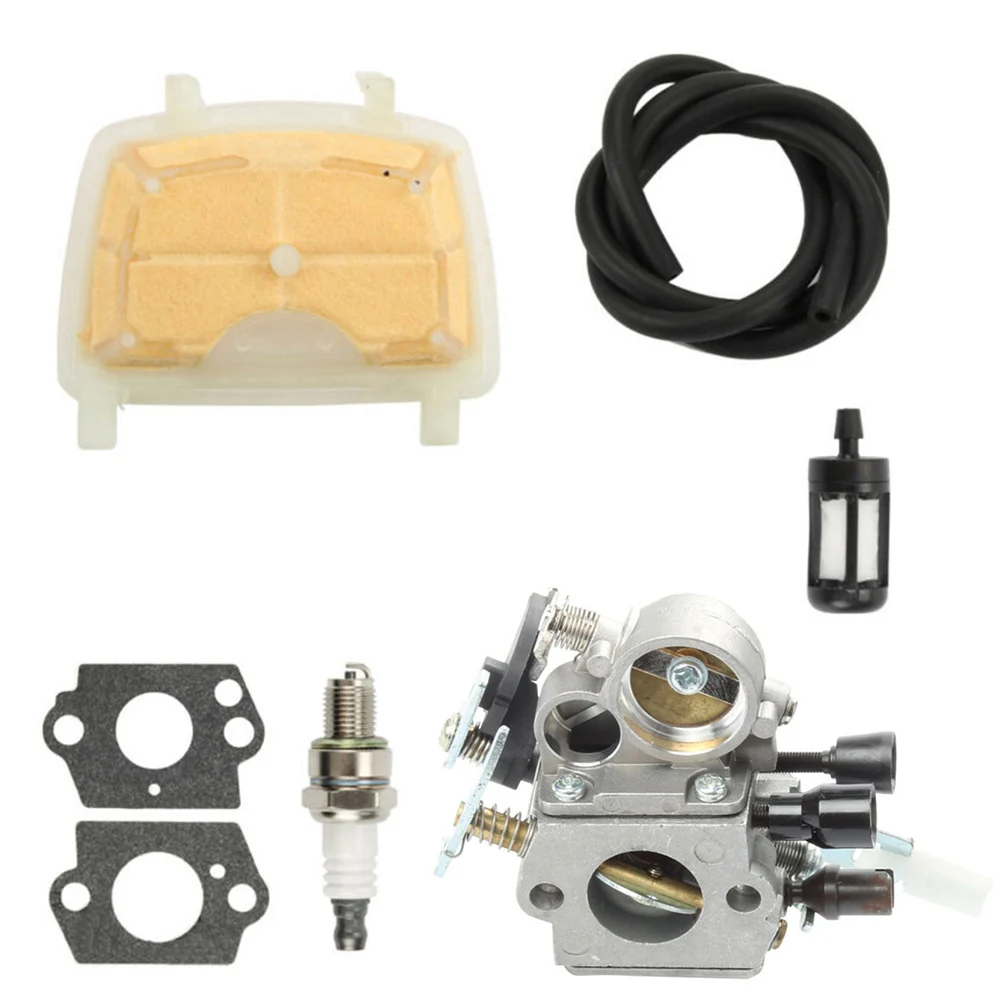 Carburetor For Stihl MS171 MS181 MS181C MS211 Chainsaws Replace 1139 120 1602 Spark Plug Fuel Filter Air Filter High Quality
Carburetor For Stihl MS171 MS181 MS181C MS211 Chainsaws Replace 1139 120 1602 Spark Plug Fuel Filter Air Filter High Quality