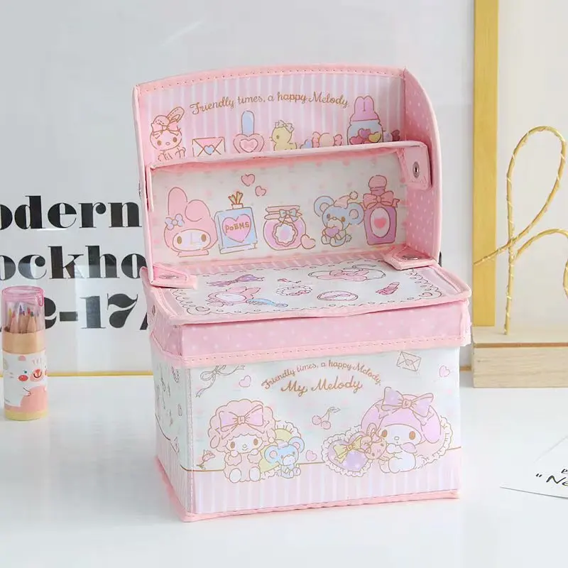 Мелодия Две звезды Cinnamoroll дисплей Складная коробка Кукла для хранения коллекции