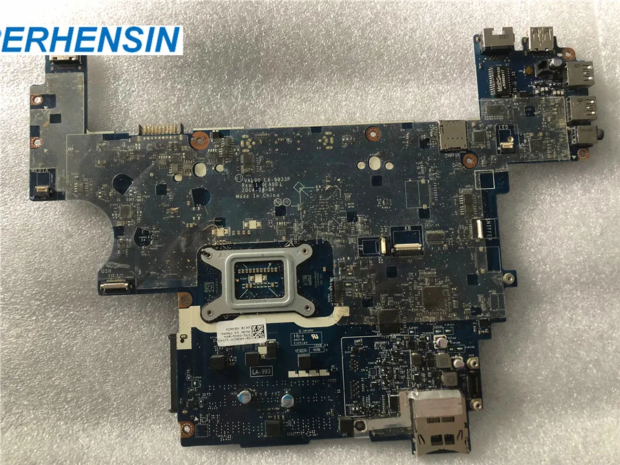 85M2V LA-9933P For Dell E6440 Laptop Motherboard CN-085M2V 085M2V VAL90 LA-9933P motherboard PGA947 DDR3L 
85M2V LA-9933P For Dell E6440 Laptop Motherboard CN-085M2V 085M2V VAL90 LA-9933P motherboard PGA947 DDR3L