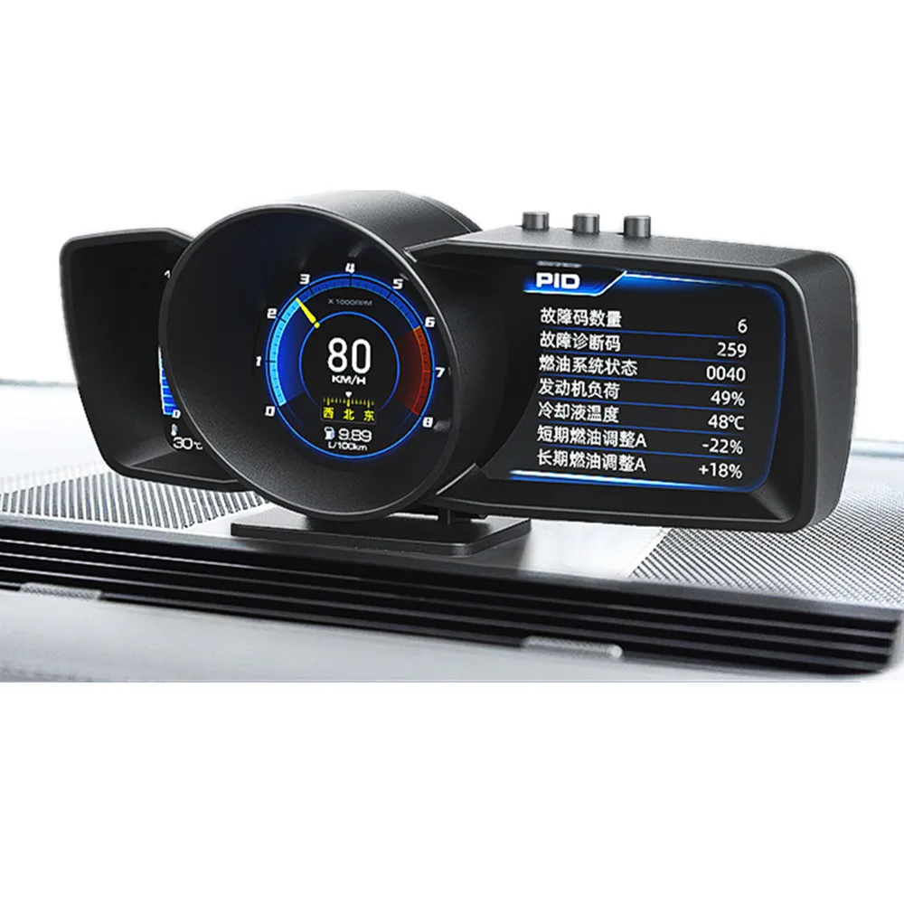 SDAO английская версия OBD2 цифровой датчик давления масла turbo boost для автомобиля Afr