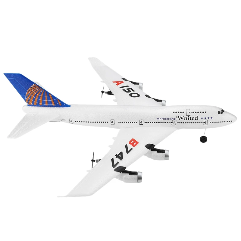 WLtoys A150 Airbus B747 Model RC Airplane 3CH 2.4G Done RTF Remote Control Glider Drone Fixed-wing Aircraft 
WLtoys A150 Airbus B747 Model RC Airplane 3CH 2.4G Done RTF Remote Control Glider Drone Fixed-wing Aircraft
