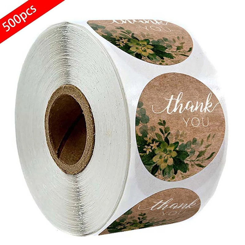 500 Pcs/Roll Round Natural Kraft Thank You Stickers Gift Decoration Seal Label Handmade with Love Stickers Stationery Supplies
500 Pcs/Roll Round Natural Kraft Thank You Stickers Gift Decoration Seal Label Handmade with Love Stickers Stationery Supplies