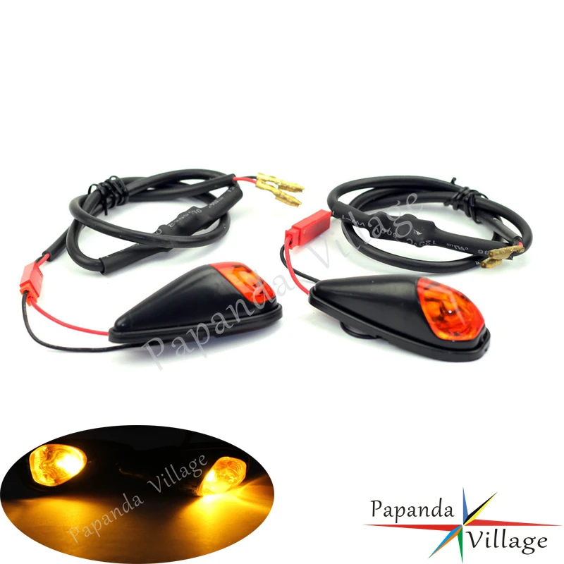 Motorcycle Mini LED Turn Signals Amber Light Turn Indicators Side Blinkers Universal For Honda Yamaha Suzuki Kawasaki Ducati BMW
Motorcycle Mini LED Turn Signals Amber Light Turn Indicators Side Blinkers Universal For Honda Yamaha Suzuki Kawasaki Ducati BMW