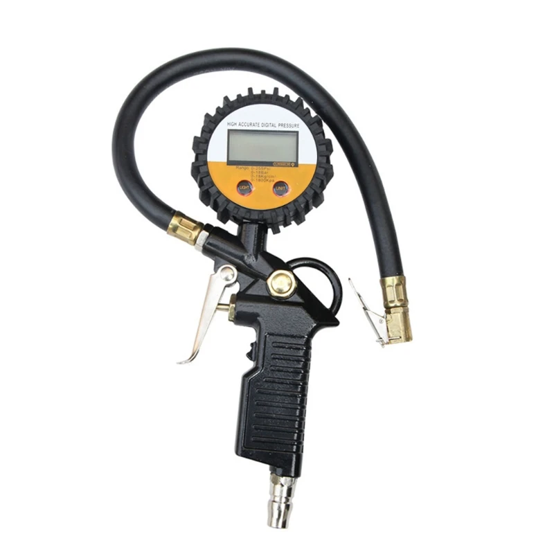 Digital Tire Pressure Gauge, Tire Air Pressure Gauge Suv Inflator Pumps Tools Tire Repair Vehicle Pressure Type Gun
Digital Tire Pressure Gauge, Tire Air Pressure Gauge Suv Inflator Pumps Tools Tire Repair Vehicle Pressure Type Gun