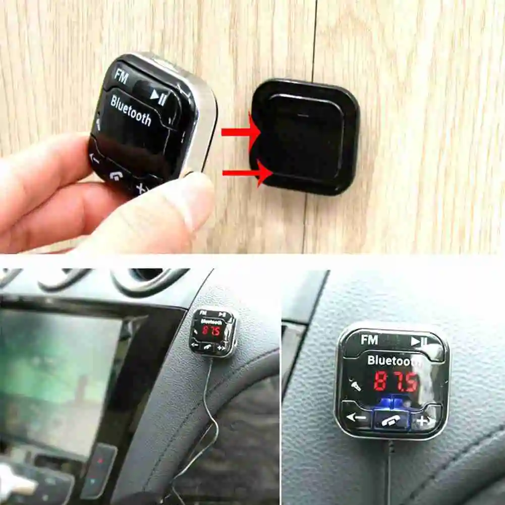 Magnet Bluetooth FM Car Kit SD FM Transmitter AUX LCD USB AUX USB 32GB MP3 With TF Mic Handsfree Dual Car Adapter Charger F7X9
Magnet Bluetooth FM Car Kit SD FM Transmitter AUX LCD USB AUX USB 32GB MP3 With TF Mic Handsfree Dual Car Adapter Charger F7X9
