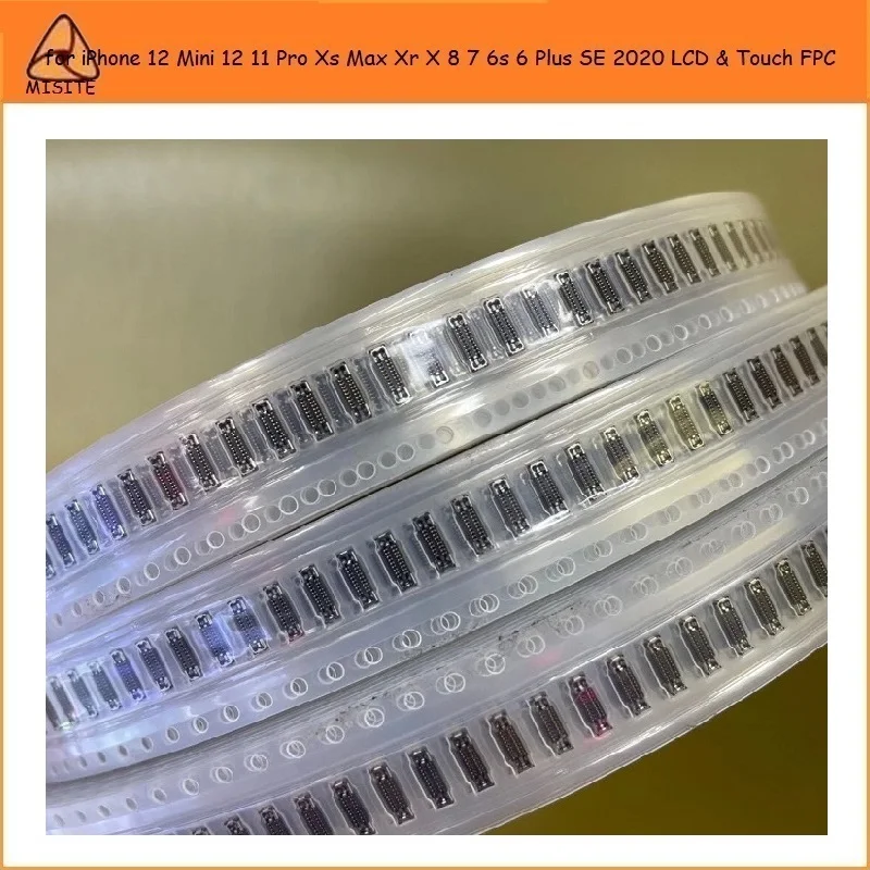 50Pcs for iPhone 12 Mini 12 11 Pro Xs Max Xr X 8 7 6s 6 Plus SE 2020 on Logic Board Montherbord LCD Screen Panel FPC Connector
50Pcs for iPhone 12 Mini 12 11 Pro Xs Max Xr X 8 7 6s 6 Plus SE 2020 on Logic Board Montherbord LCD Screen Panel FPC Connector