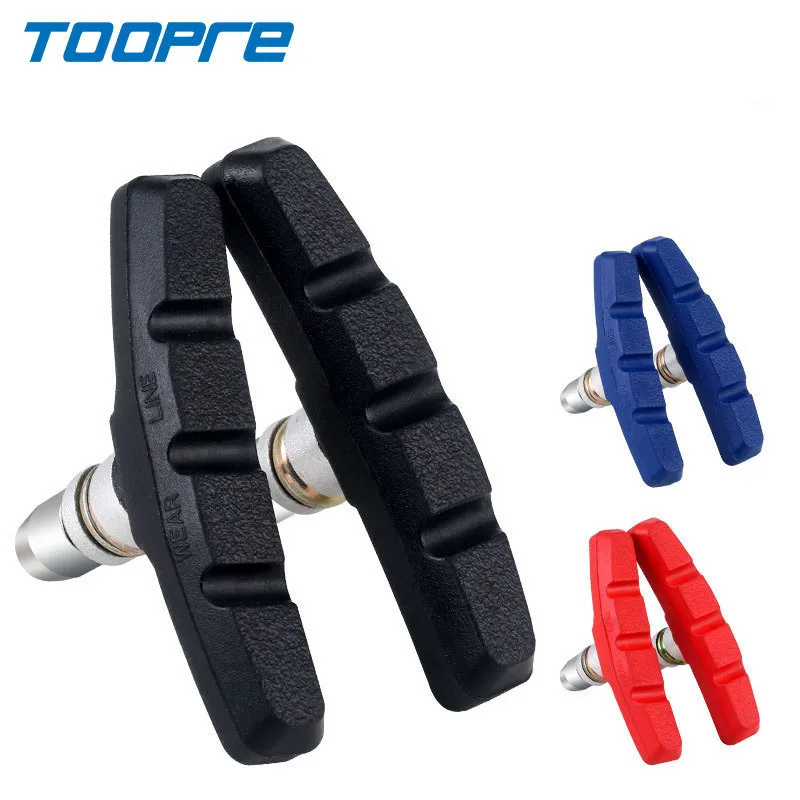 TOOPRE mountain bike V brake brake pads road dead speed rubber brake pads silent wear-resistant C brake pads
TOOPRE mountain bike V brake brake pads road dead speed rubber brake pads silent wear-resistant C brake pads