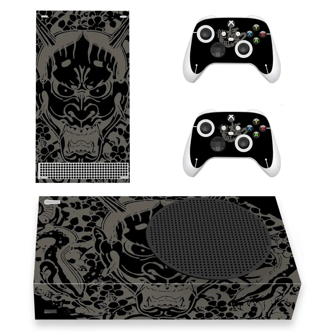 Новинка наклейка из игры Якудза для консоли Xbox серии S и 2 контроллера тонкая