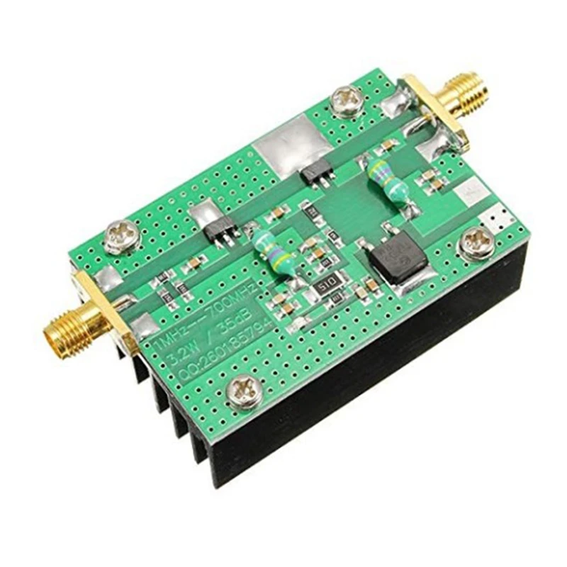 1 МГц-700 МГц Hf Vhf Uhf Fm-передатчик Rf усилитель мощности 3,2 Вт с радиатором для любительского радиомодуля 15 В постоянного тока
1 МГц-700 МГц Hf Vhf Uhf Fm-передатчик Rf усилитель мощности 3,2 Вт с радиатором для любительского радиомодуля 15 В постоянного тока