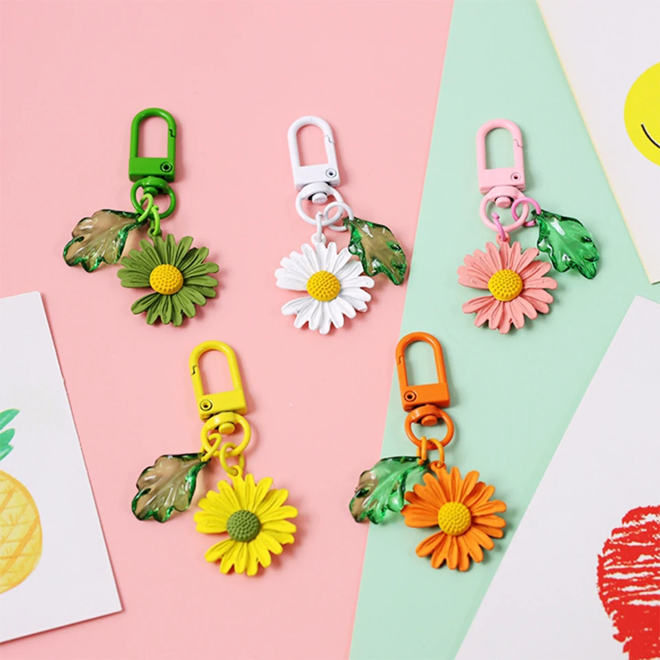 New Candy Color Keychains Car Keys Key Chains Bag Decor Cute Ins Daisy Flower Charms for Airpods for Samsung Galaxy Buds Gifts
New Candy Color Keychains Car Keys Key Chains Bag Decor Cute Ins Daisy Flower Charms for Airpods for Samsung Galaxy Buds Gifts