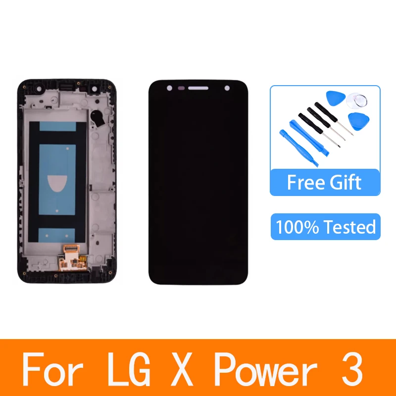 Для LG X Power 2 3 ЖК-дисплей с рамкой 5,5 "K10 Power M320TV M320 M320F M320N X510WM X500 дисплей сенсорный экран
Для LG X Power 2 3 ЖК-дисплей с рамкой 5,5 "K10 Power M320TV M320 M320F M320N X510WM X500 дисплей сенсорный экран