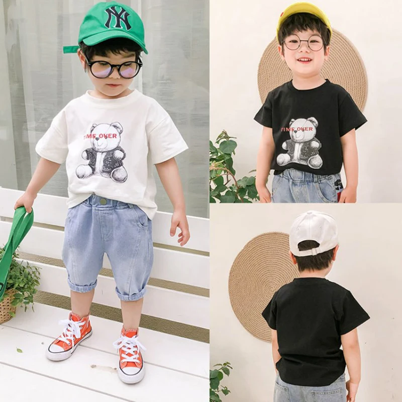 Lucashy 2021 New Fashion Kids T-Shirt Baby Boys Girls Short Sleeves Clothes Cartoon Print Tees Children Casual Tops Clothings
Lucashy 2021 New Fashion Kids T-Shirt Baby Boys Girls Short Sleeves Clothes Cartoon Print Tees Children Casual Tops Clothings