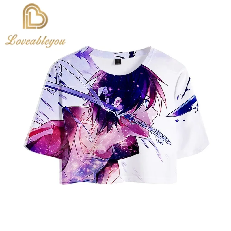 Noragami Crop Top Short Sleeve T Shirts Women Short Casual Tee Tops Summer Female T Shirt Cute Cropped Tops
Noragami Crop Top Short Sleeve T Shirts Women Short Casual Tee Tops Summer Female T Shirt Cute Cropped Tops