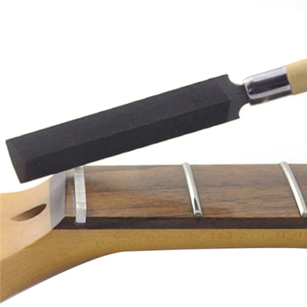 Professional Nut File Luthier Tool Nut Saddle Wooden Handle Slot Filing Repair Tools for Guitar Bass
Professional Nut File Luthier Tool Nut Saddle Wooden Handle Slot Filing Repair Tools for Guitar Bass