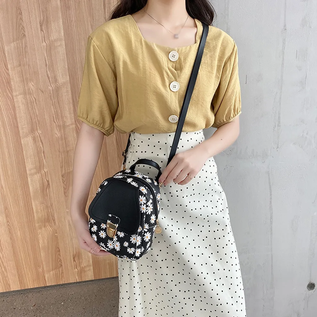 Fashion womens backpack small bag Women Shoulders Small Backpack Flowers Messenger Bag School Students Bag sac a dos femme A40
Fashion womens backpack small bag Women Shoulders Small Backpack Flowers Messenger Bag School Students Bag sac a dos femme A40
