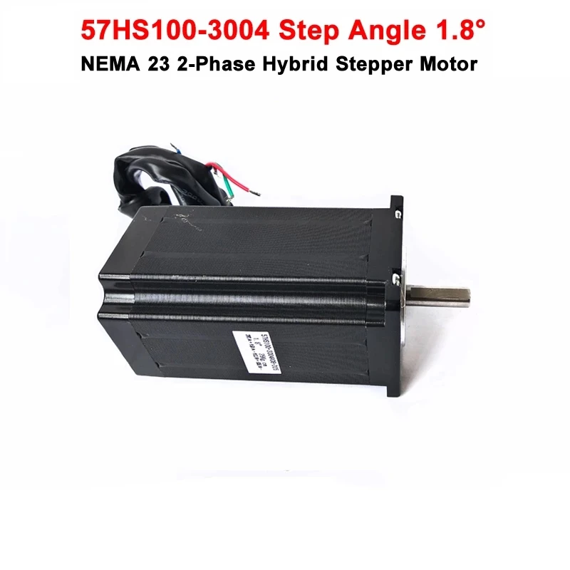 NEMA23 57HS Hybrid Stepper Motor Length 100mm Step Angle 1.8 2-Phase Single/Double Shaft 2.5N.m Large Torque CNC Kits Machine
NEMA23 57HS Hybrid Stepper Motor Length 100mm Step Angle 1.8 2-Phase Single/Double Shaft 2.5N.m Large Torque CNC Kits Machine