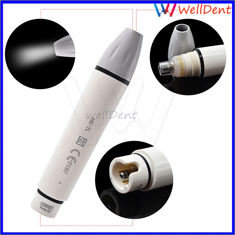 Dental Ultrasonic Scaler Handpiece Detachable Piezo Scaler Handle compatible with Woodpecker DTE Satelec Series Device 
Dental Ultrasonic Scaler Handpiece Detachable Piezo Scaler Handle compatible with Woodpecker DTE Satelec Series Device