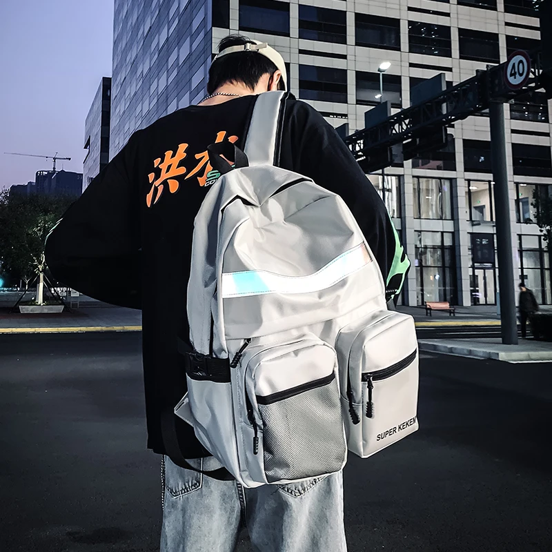 Backpacks for female High school students in Instagram, Korean version of backpacks for male with large capacity 2020 new backpa
Backpacks for female High school students in Instagram, Korean version of backpacks for male with large capacity 2020 new backpa