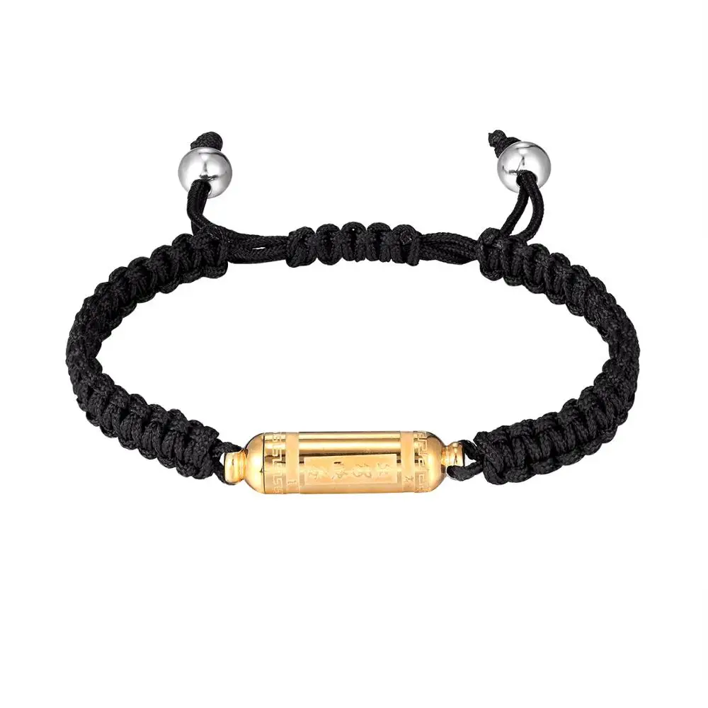 Новый модный гладкий безопасный браслет из нержавеющей стали для женщин и мужчин, завинчиваемый черный плетеный браслет, очаровательный бр... 
Новый модный гладкий безопасный браслет из нержавеющей стали для женщин и мужчин, завинчиваемый черный плетеный браслет, очаровательный бр...