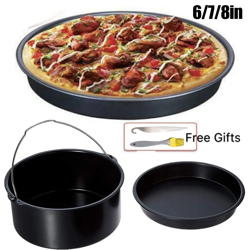 Air Fryer Accessories 2-piece Bake Cake Basket Bake Pizza Tray Air Fryer Accessories 2-piece Bake Cake Basket Bake Pizza Tray
Air Fryer Accessories 2-piece Bake Cake Basket Bake Pizza Tray Air Fryer Accessories 2-piece Bake Cake Basket Bake Pizza Tray