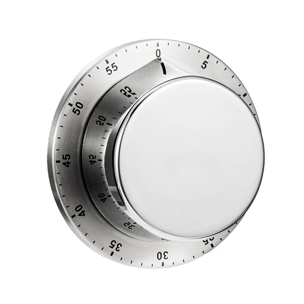 Stainless Steel Kitchen Timer with Magnetic Base Manual Mechanical Cooking Timer Countdown Cooking Tools Kitchen Gadgets
Stainless Steel Kitchen Timer with Magnetic Base Manual Mechanical Cooking Timer Countdown Cooking Tools Kitchen Gadgets