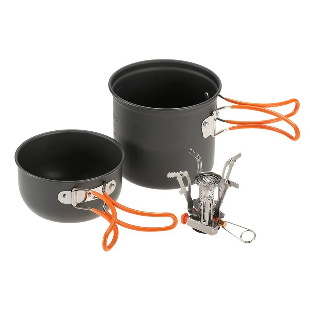 Outdoor Camping Cookware Set Portable Picnic Mini Gas Stove Pot For Hiking Small Pot Deep Pot For Hiking Hunting Picnics Fishing
Outdoor Camping Cookware Set Portable Picnic Mini Gas Stove Pot For Hiking Small Pot Deep Pot For Hiking Hunting Picnics Fishing