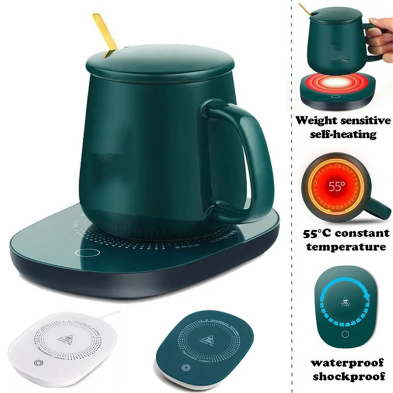 

Подставка под чайник с постоянной температурой, USB, для всех видов чашек, подогреватель напитков, подогреватель для кофе и чая