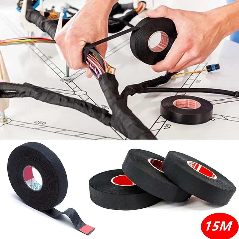 Термостойкая огнестойкая лента 15 м, электрическая корплатистая клейкая тканевая лента для автомобильного кабеля, жгут проводов, защита тка...
Термостойкая огнестойкая лента 15 м, электрическая корплатистая клейкая тканевая лента для автомобильного кабеля, жгут проводов, защита тка...