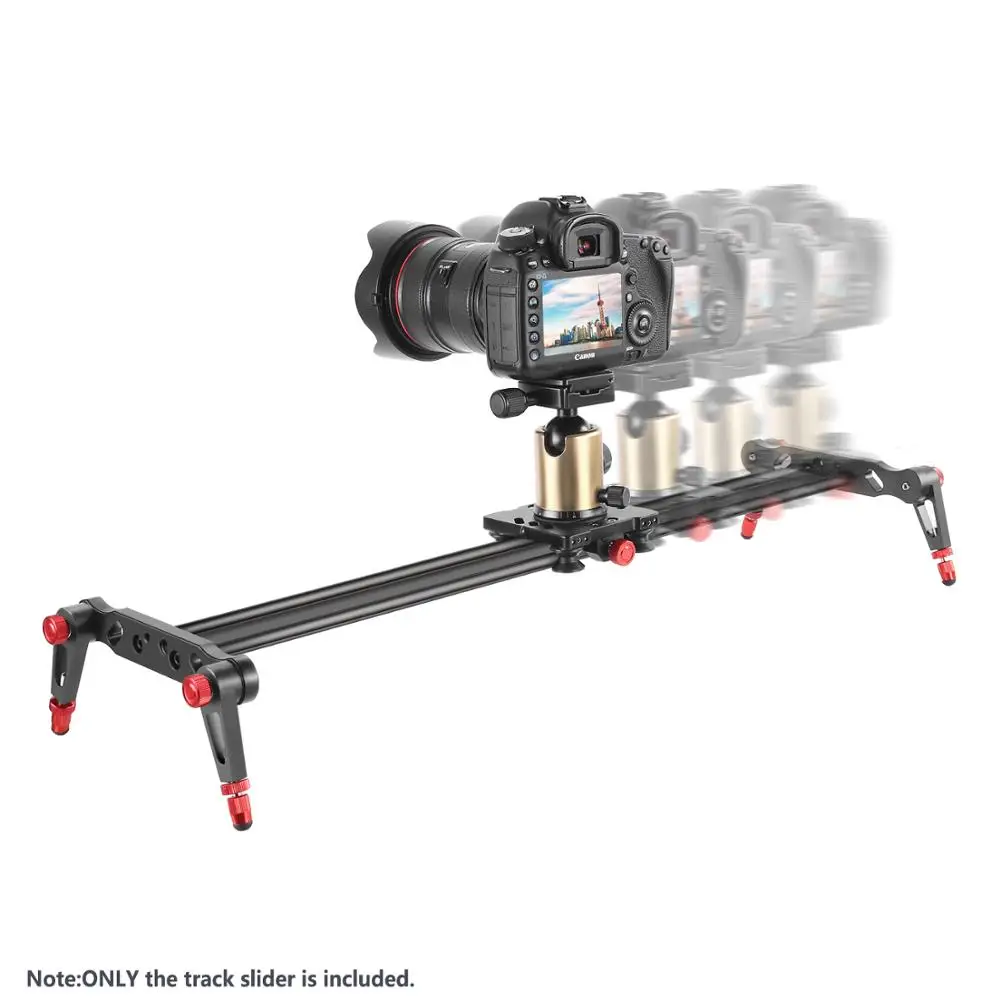 Neewer Aluminum Alloy Camera Track Slider Video Stabilizer Rail with 4 Bearings for DSLR Camera DV Video Camcorder Film
Neewer Aluminum Alloy Camera Track Slider Video Stabilizer Rail with 4 Bearings for DSLR Camera DV Video Camcorder Film
