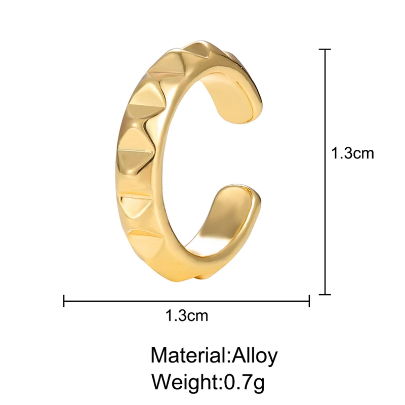 17KM 1PC Geometric Gold Clip Earrings Cuff Earrings For Women Girls Vintage Ear Cuff Star Without Piercing Clip on Ear Jewerly
17KM 1PC Geometric Gold Clip Earrings Cuff Earrings For Women Girls Vintage Ear Cuff Star Without Piercing Clip on Ear Jewerly