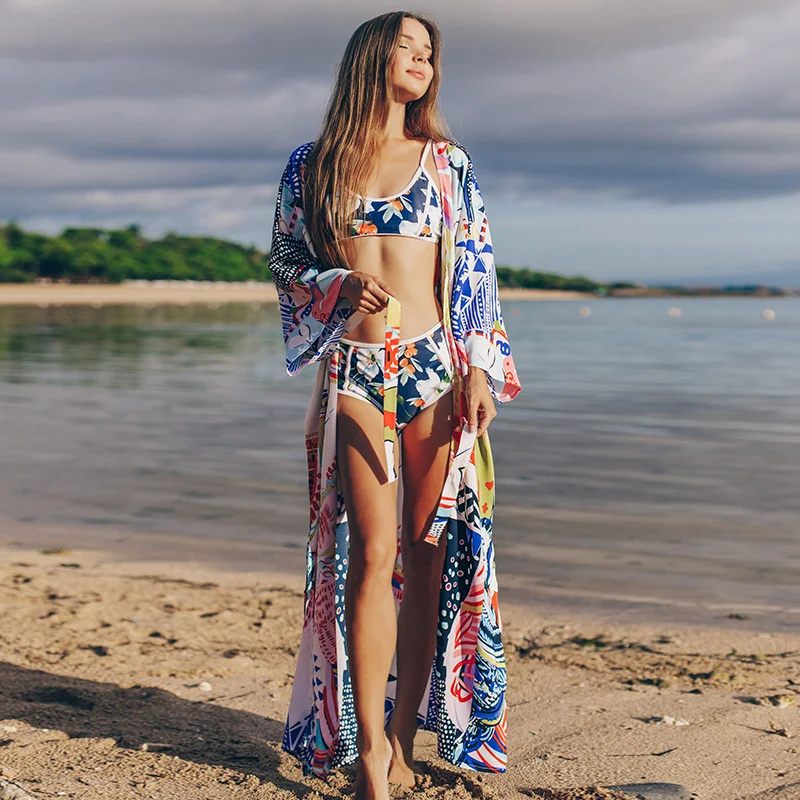 Four Side Stretch Cardigan With Belt Medium Length Beach Sunscreen Bikini Top Swimsuit With Shawl
Four Side Stretch Cardigan With Belt Medium Length Beach Sunscreen Bikini Top Swimsuit With Shawl