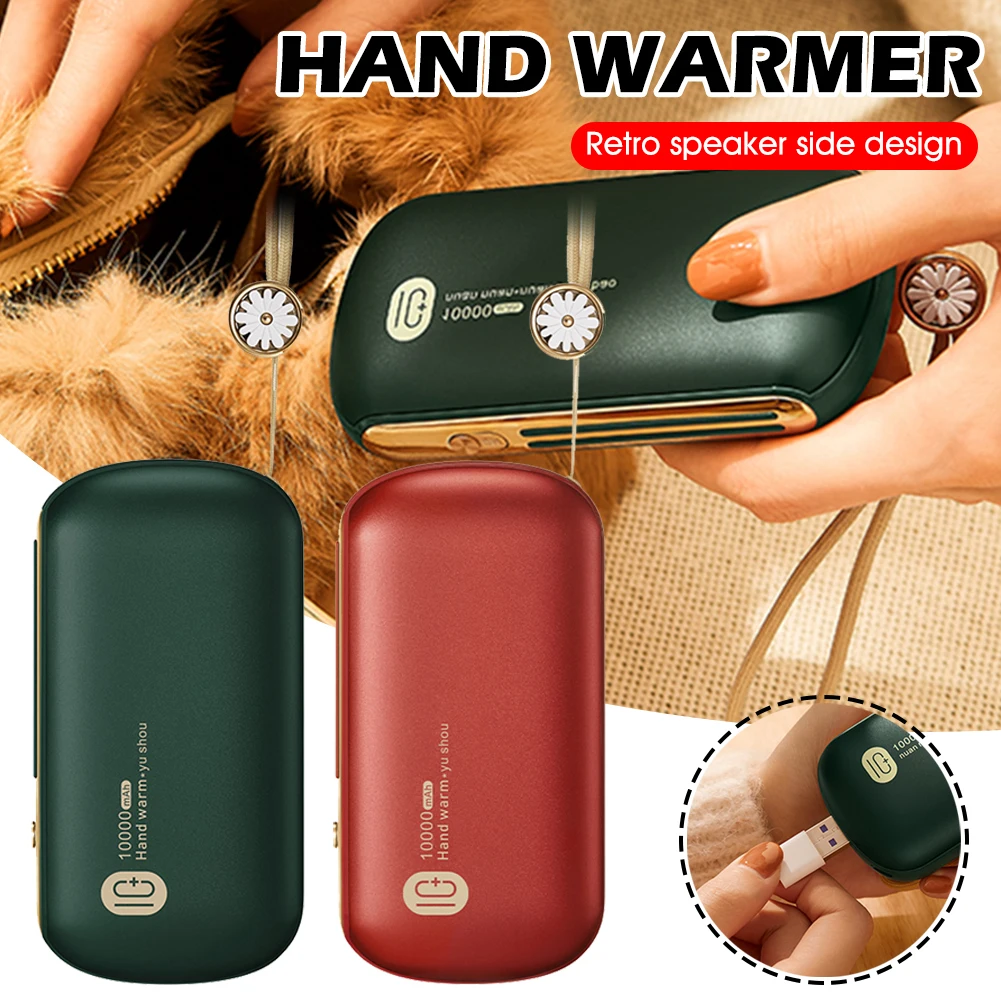 Winter Mini Hand Warmer Rechargeable 10000mA Handy Warmer Heater Retro Speaker Pocket Mini Electric Heater Warm Powerbank
Winter Mini Hand Warmer Rechargeable 10000mA Handy Warmer Heater Retro Speaker Pocket Mini Electric Heater Warm Powerbank
