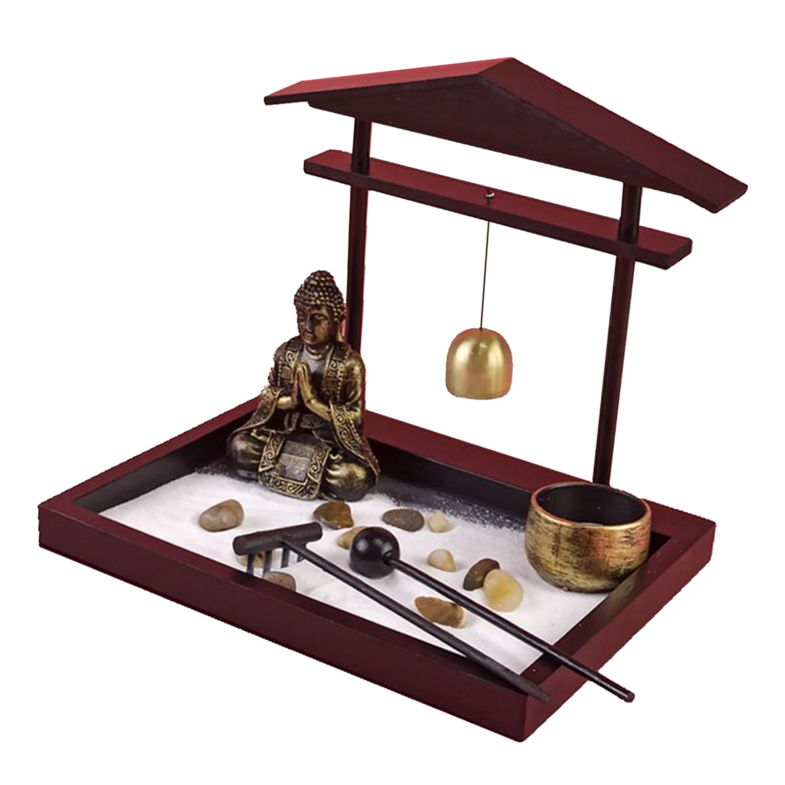 Tabletop Incense Burner Buddhism Meditation Zen Garden Kit for Desktop 
Tabletop Incense Burner Buddhism Meditation Zen Garden Kit for Desktop