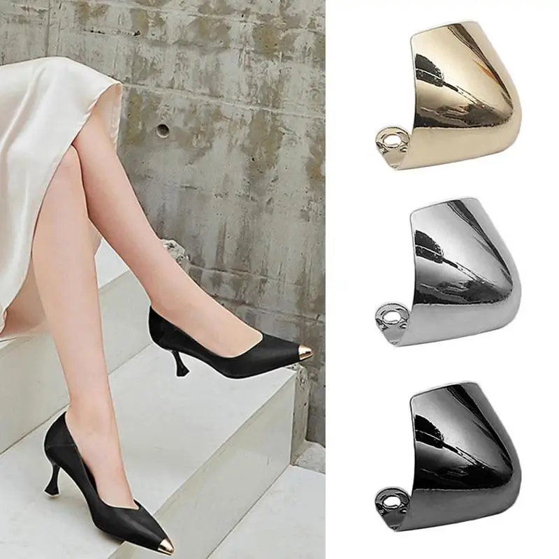 1 Pair Shoes Toe Protection Gold Silver Metal Material Shoes Clips For Decorations High Heels Shoe Broken Repair Accessories
1 Pair Shoes Toe Protection Gold Silver Metal Material Shoes Clips For Decorations High Heels Shoe Broken Repair Accessories