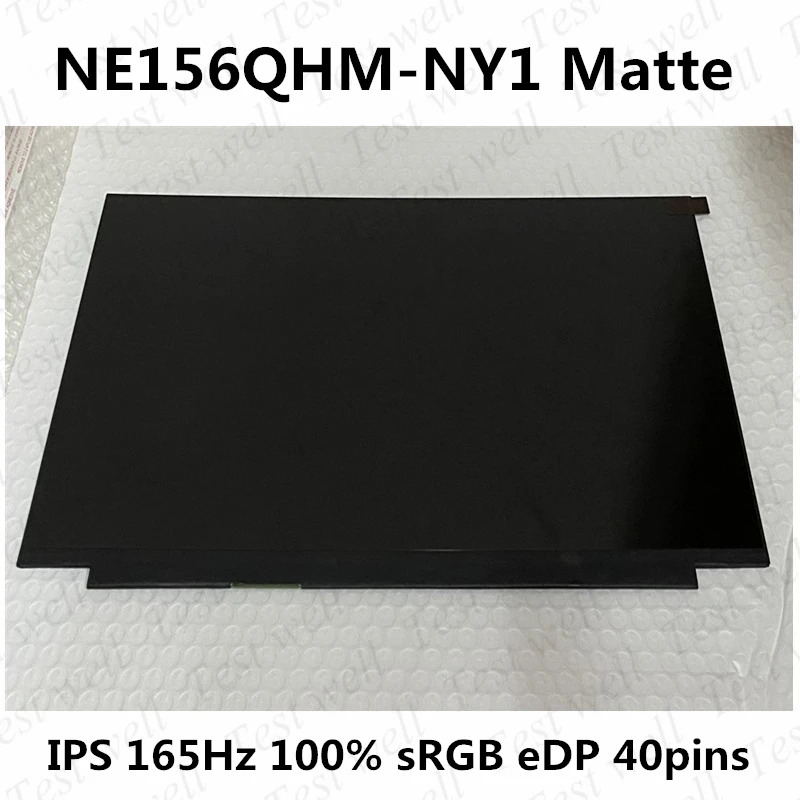 

Original 15.6'' LCD Screen Replacement For BOE NE156QHM-NY1 V8.0 165HZ 100% sRG QHD 2560X1440 Matte eDP 40pins LED Matrix