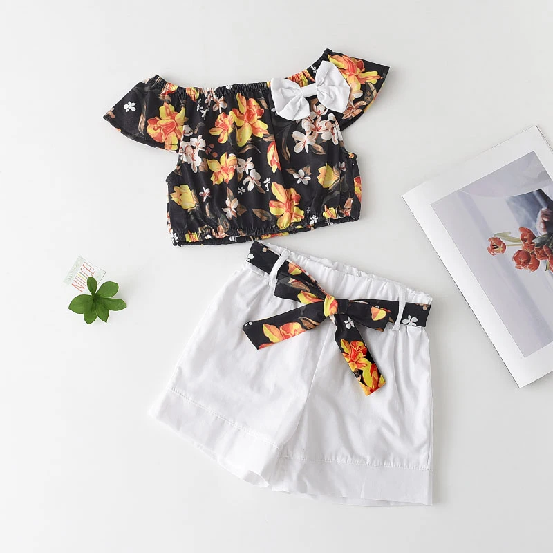 Melario Floral Girls Set Newborn Baby Kids Girl Summer Outfits Floral Top T-shirt Short Pant 2pcs Outfits Casual 1-5T Clothes
Melario Floral Girls Set Newborn Baby Kids Girl Summer Outfits Floral Top T-shirt Short Pant 2pcs Outfits Casual 1-5T Clothes