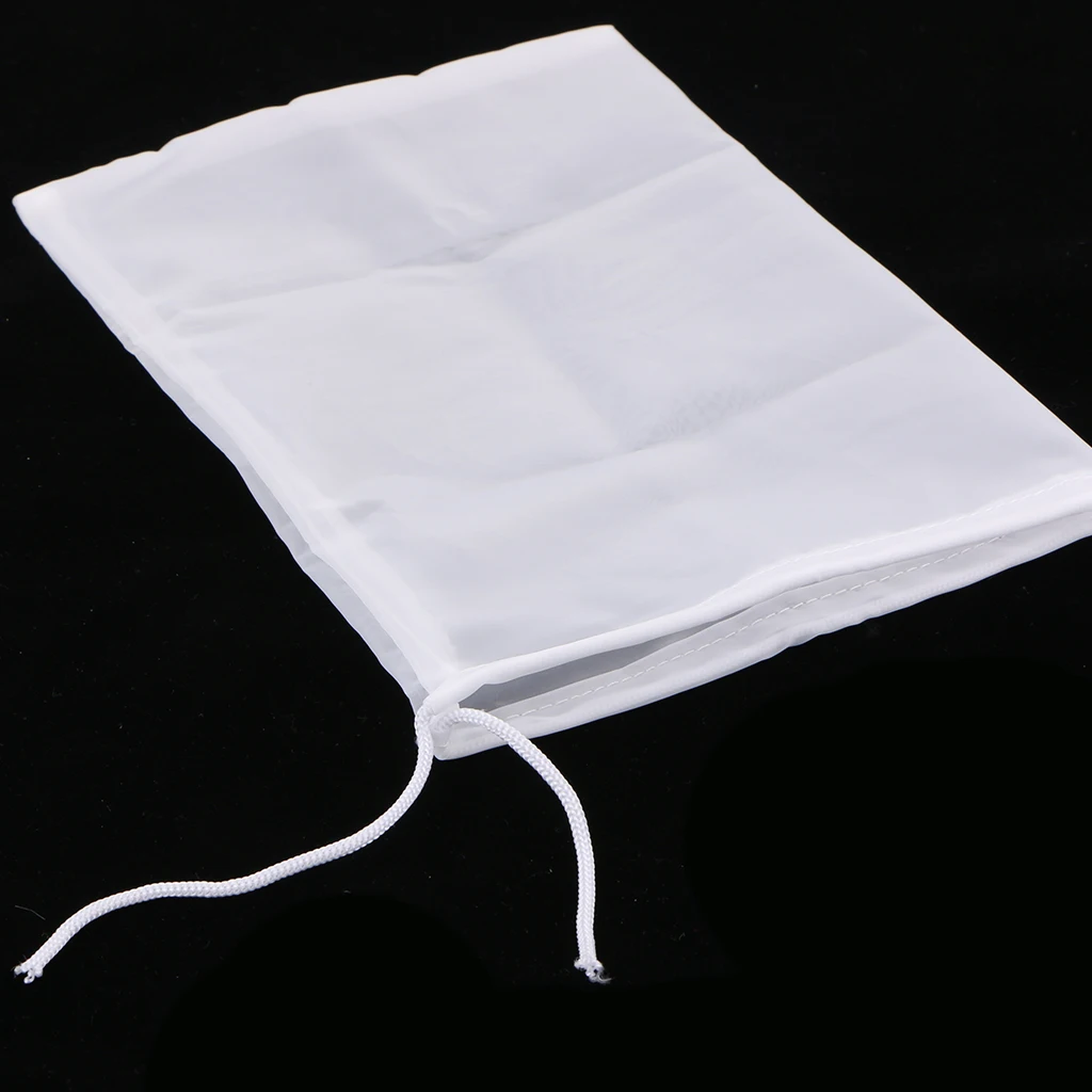 

Молоко тонкой нейлоновое сито сумка соков Чай сыр ткань для фильтровальной сетки 15x2 0 см/5,90x7,87 ''Кухня обеденный стол барный инвентарь