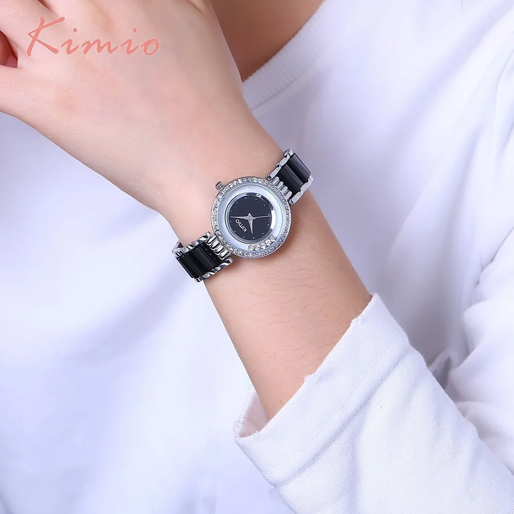 KIMIO Pearl Scale Crystal Diamond Rolling Bracelet Women's Watches Brand Luxury Fashion Ladies Watch Women Quartz-watch Clock
KIMIO Pearl Scale Crystal Diamond Rolling Bracelet Women's Watches Brand Luxury Fashion Ladies Watch Women Quartz-watch Clock