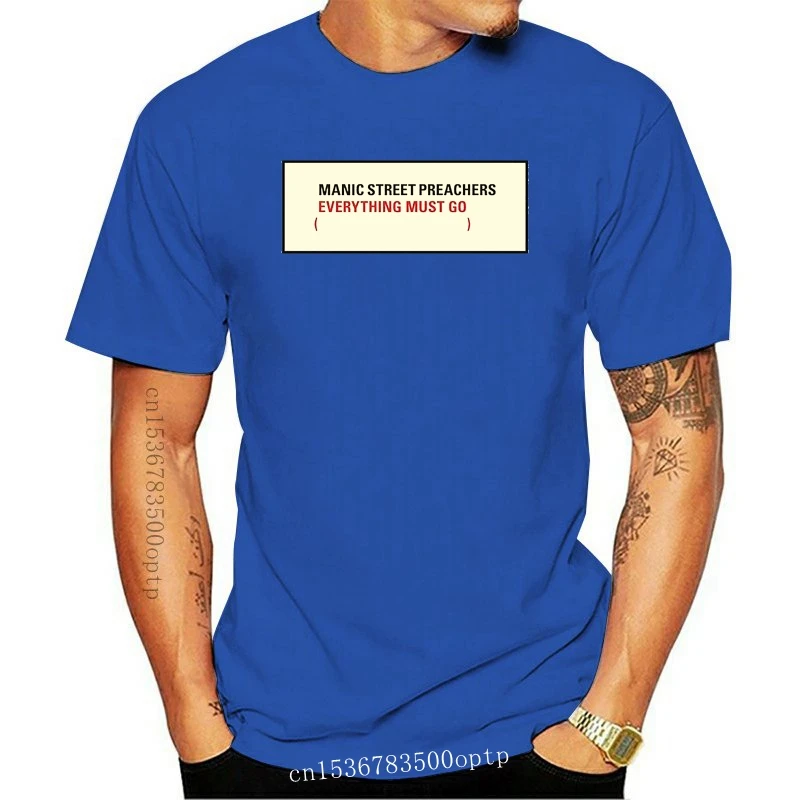 Женская облегающая футболка Manic Street Preachers «All Must go» (голубая), новинка (1)
Женская облегающая футболка Manic Street Preachers «All Must go» (голубая), новинка (1)