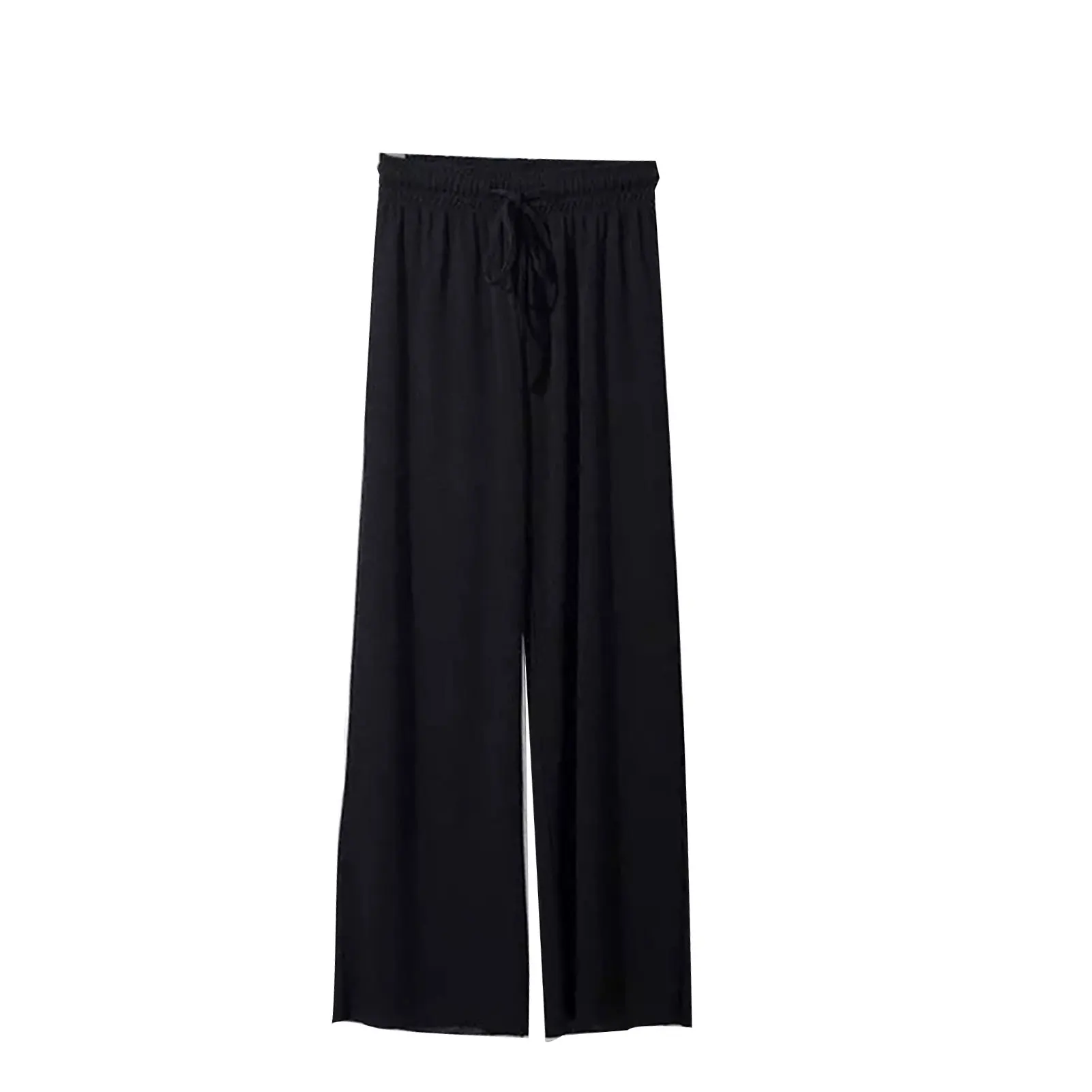 Ice Silks Wide Leg Pants Loose Fitting High Waist Straight Leg Casual Trousers for Women Summer PR Sale
Ice Silks Wide Leg Pants Loose Fitting High Waist Straight Leg Casual Trousers for Women Summer PR Sale