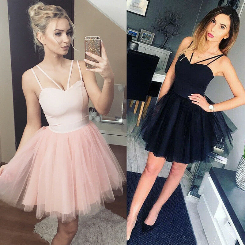 Women Cascading Ruffle Mesh Short A Line Dress Summer Backless Strapless Sweet Dress Evening Party High Waist Mini Dress
Women Cascading Ruffle Mesh Short A Line Dress Summer Backless Strapless Sweet Dress Evening Party High Waist Mini Dress