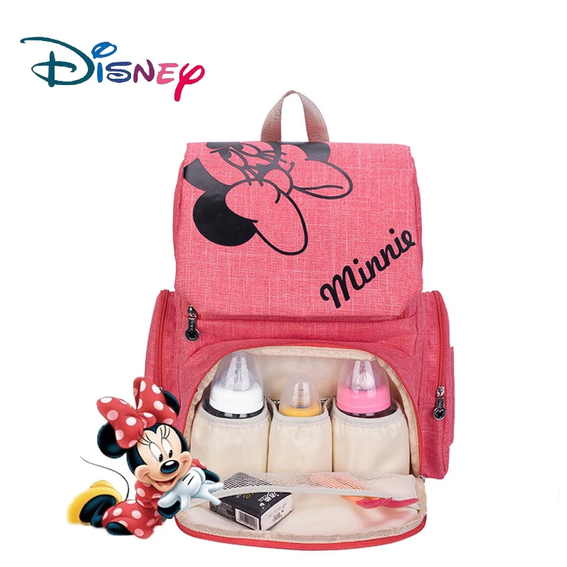 Сумки для детских подгузников Disney с Микки и Минни рюкзак мам на коляску сумка |