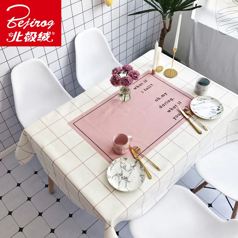 Nordic tablecloth lattice thickened cloth square small fresh waterproof tablecloth tea table cloth table cloth
Nordic tablecloth lattice thickened cloth square small fresh waterproof tablecloth tea table cloth table cloth