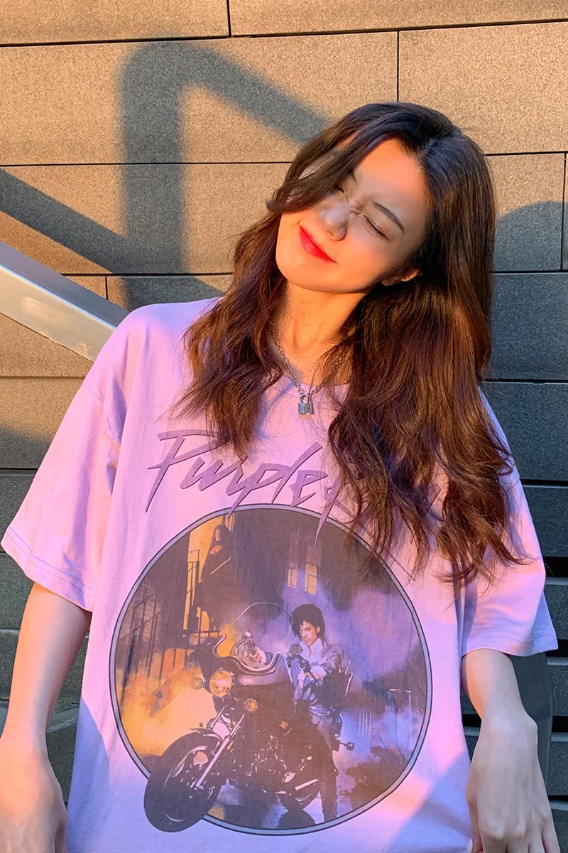 Harajuku BF T Shirts Women Cartoon Printed Short Sleeve Vintage Casual Loose Tees Female Fashion T Shirt Woman Tops L0908
Harajuku BF T Shirts Women Cartoon Printed Short Sleeve Vintage Casual Loose Tees Female Fashion T Shirt Woman Tops L0908