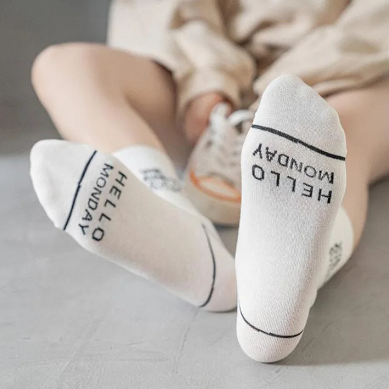 Creative High Quality Harajuku Fashion Women Street Hip Hop Cotton Unisex Happy Socks Funny Skateboard Letter Socks Crew Socks
Creative High Quality Harajuku Fashion Women Street Hip Hop Cotton Unisex Happy Socks Funny Skateboard Letter Socks Crew Socks