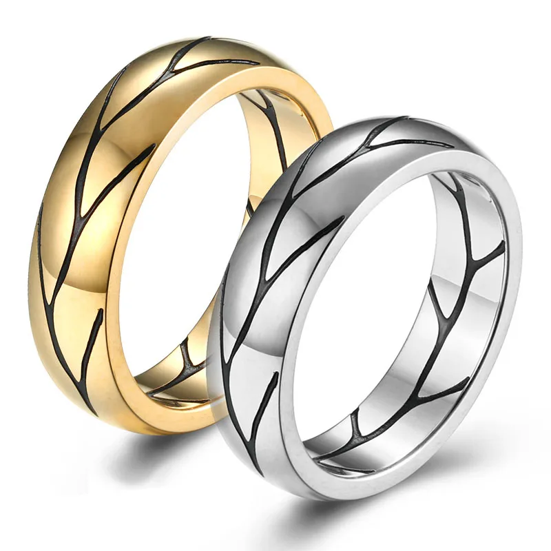 Vintage Crack Ring Band for Mens Boys Simple Titanium Steel Punk Creative Personality Jewelry Size 7-12
Vintage Crack Ring Band for Mens Boys Simple Titanium Steel Punk Creative Personality Jewelry Size 7-12