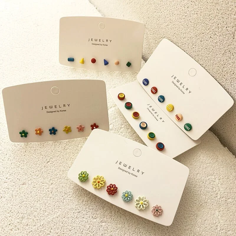 MENGJIQIAO Korean Cute Fashion Colorful Flower Bear Mouse Geometric Stud Earrings For Women Summer Holiday Jewelry Oorbellen
MENGJIQIAO Korean Cute Fashion Colorful Flower Bear Mouse Geometric Stud Earrings For Women Summer Holiday Jewelry Oorbellen