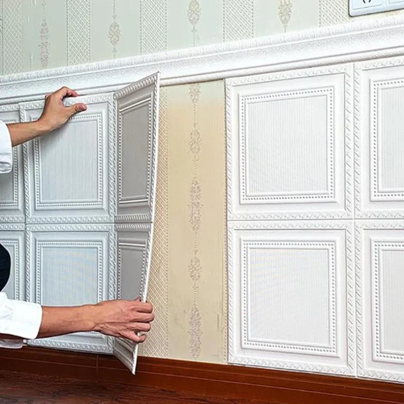 Самоклеящиеся обои на потолок с пустой крышей, 3D стереоскопический пеноматериал, настенные наклейки для телевизора, украшение для спальни ...
Самоклеящиеся обои на потолок с пустой крышей, 3D стереоскопический пеноматериал, настенные наклейки для телевизора, украшение для спальни ...